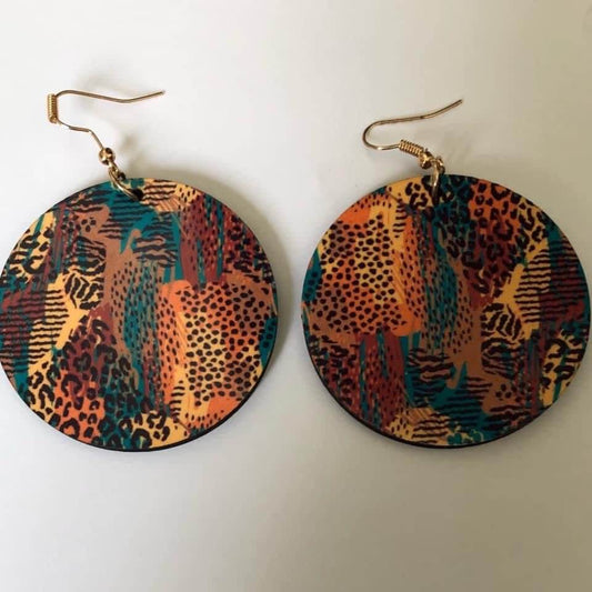 African Safari earrings - Lavish Chick