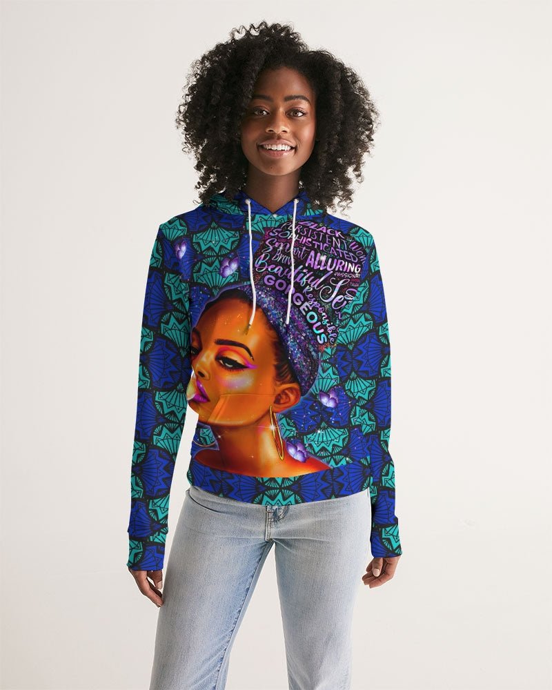Blue Magic Queen Hoodie - Lavish Chick