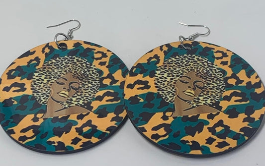 Leopard Queen Earrings - Lavish Chick