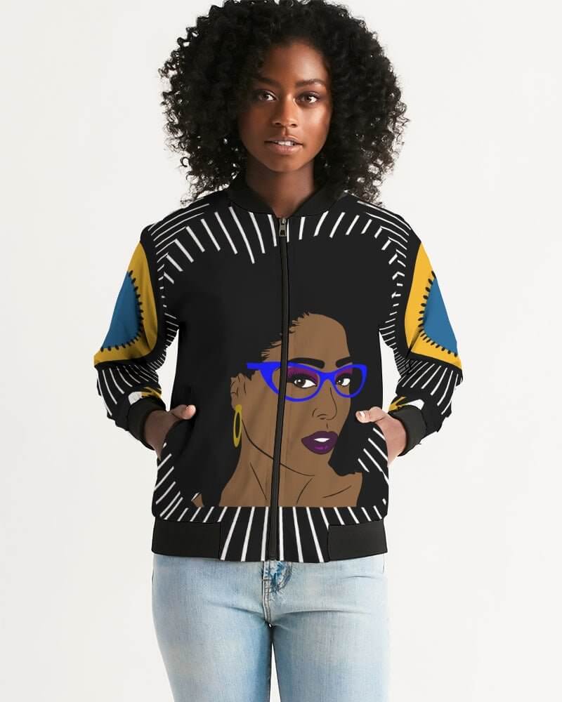 Royalty Bomber Jacket - Lavish Chick