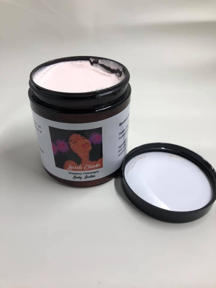 Strawberry Champagne Body Butter - Lavish Chick